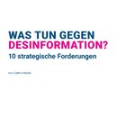Was tun gegen Desinformation?