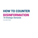 How to counter disinformation