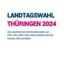 Thüringen: Die Wahlprogramme im Überblick