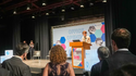 Ministerin Bettina Stark-Watzinger bei Ihrer Rede zur Eröffnung des Global Innovation Hubs