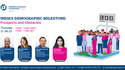 India's Demographic Milestone - Prospects and Obstacles Poster