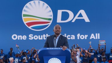 Zurückgetretener Parteichef der Democratic Alliance, Mmusi Maimane