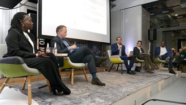 Paneldiskussion Start-up Afrika