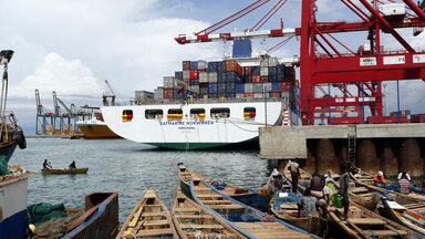 Foto: Hafen von Home