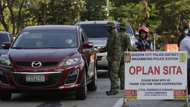 Checkpoint in Manila 