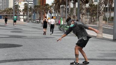 Tel Aviv während der Corona-Pandemie