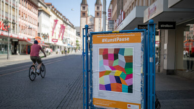 Plakat Kunstpause 