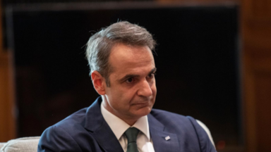 Griechischer Premierminister Kyriakos Mitsotakis