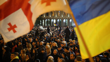 Demonstrationen Georgien