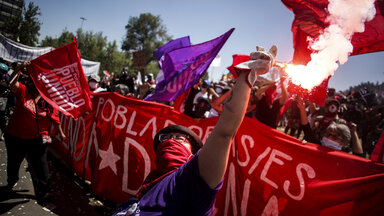 Proteste in Santiago