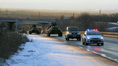 Russische Truppen Bergkarabach