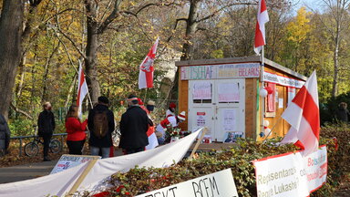 Botschaft des belarusischen Volkes in Deutschland eröffnet