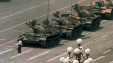 Tiananmen Aufstand Panzer