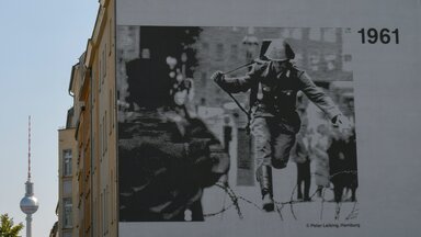 PeterLeibniz Sprung über die Mauer 1961