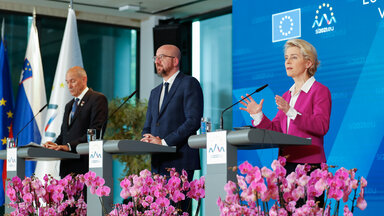 Pressekonferenz EU Westbalkan-Gipfel