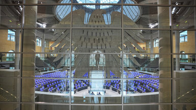 Bundestag Plenarsaal Bundesadler