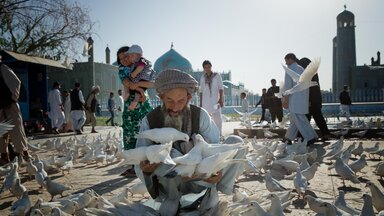 Afghanistan Blaue Moschee