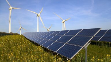 Erneuerbare Energien, Solar, Windkraft