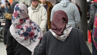 Strassenszene im Berliner Stadtteil Neukölln, aufgenommen am 27.02.2017