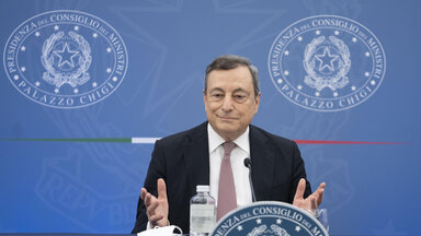 Italian Prime Minister, Mario Draghi