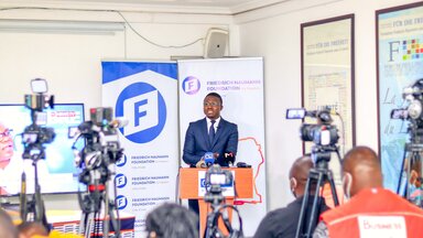 Magloire N'Dehi, Conférence de presse