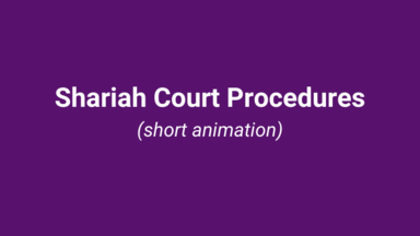Shariah Court Procedures