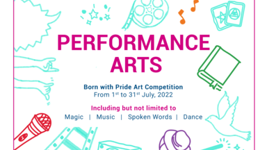 Performance Art Competition Poster