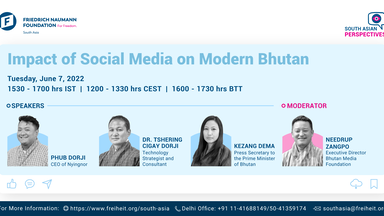 Poster - Impact of Social Media on Modern Bhutan