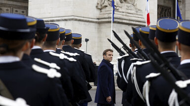 Der französische Präsident Emmanuel Macron 