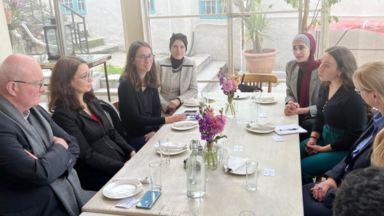 The German Secretary General of the Ministry of Justice visited Jordan and met with the Friedrich Naumann Foundation to discuss the foundation's goals and projects.