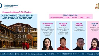 Event Poster - Empowering Bhutan CSO's