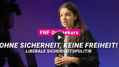 Onlinekurs über liberale Sicherheitspolitik