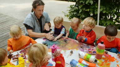 Eine Kindertageseinrichtung in Leipzig.