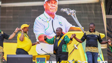 ANC Holds Its Final Rally Before The National Elections