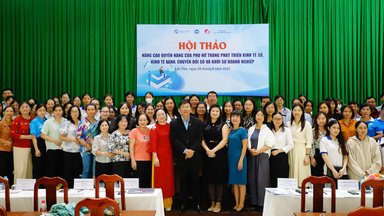 The conference “Empowering Women in the Digital Economy, Green Economy, Digital Transformation and Entrepreneurship”, Can Tho, August 2025