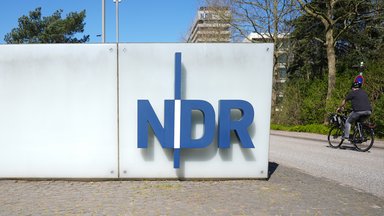 Das Logo des Norddeutschen Rundfunks (NDR)