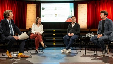 Diskussion bei den Berliner Zukunftsdebatten