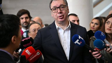 Serbian President Aleksandar Vučić