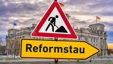 Symbolbild Reformstau in Deutschland