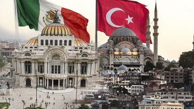 Landmarks of Turkiye and Mexico