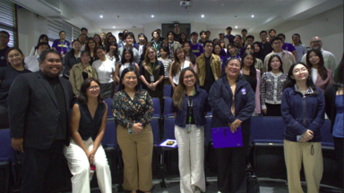 Group photo of Rights in Focus: The Human Rights for Campus Journalism Lecture Series Caravan