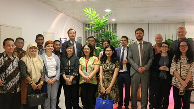 with His Excellency Mr. Michael Freiherr von Ungern-Stenberg