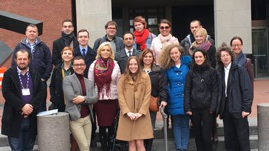 Group Photo at Holocaust Memorial Museum