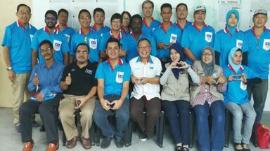 Field Coaching on Polling Day and Election Management - Tebrau