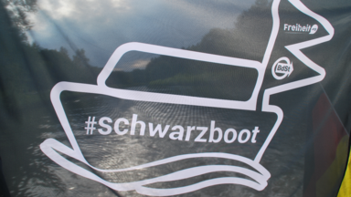 Schwarzboot mit dem Bund der Steuerzahler zu Steuerverschwendung oder Zukunftsinvestition der Marina Teltow