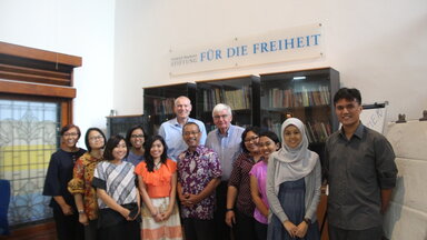 FNF Jakarta Team with Prof. Morlok