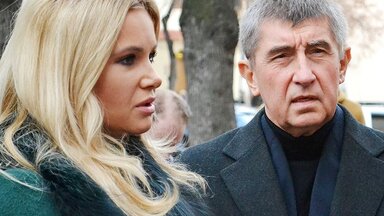 Andrej Babiš und Frau Monika Babišová.
