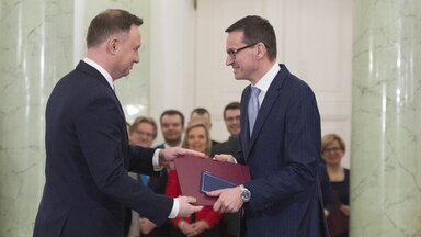 Duda und Morawiecki