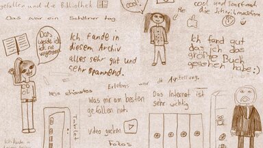 Eindrücke der Grundschüler in Wort und Bild