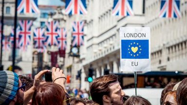Pro-EU Demonstration in London. 